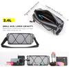 Rhinowalk Bike Handlebar Bag, Bicycle Front Bag Shoulder Bag Storage Bag with Shoulder Strap for Road Mountain Bike Cycling Travel (Reflective grey) view 4