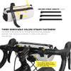 Rhinowalk Bike Handlebar Bag Bicycle Front Bag Shoulder Bag Storage Bag with Shoulder Strap for Road Mountain Bike Cycling Travel (White) view 4