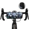 Rhinowalk Bike Handlebar Bag Bicycle Front Bag Shoulder Bag Storage Bag with Shoulder Strap for Road Mountain Bike Cycling Travel (Camouflage blue) view 1