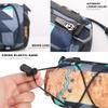 Rhinowalk Bike Handlebar Bag Bicycle Front Bag Shoulder Bag Storage Bag with Shoulder Strap for Road Mountain Bike Cycling Travel (Camouflage blue) view 3