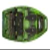 Perception Kayaks Outlaw 11.5 | Sit on Top Fishing Kayak + Outlaw 3-Piece Kayak Paddle view 2