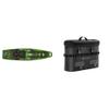 Perception Kayaks Outlaw 11.5 Moss Camo Sit on Top Fishing Kayak + Saddle Bag Tackle Storage System view 1