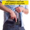 Holster Builder M&P 9/40 4.25" (4.25"/ 9/40 Compact/ 9/40 2.0) OWB Paddle - USA Made Holster Attachment for Men & Women view 4