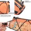 Rhinowalk Bike Handlebar Bag, Bicycle Front Bag Shoulder Bag Storage Bag with Shoulder Strap for Road Mountain Bike Cycling Travel (Orange) view 3