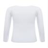 Loodgao Unisex Kids Thermal Underwear Tops Long Sleeve Crew Neck T-Shirt Compression Base Layer Undershirt White 10-12 Years view 2