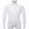 Loodgao Unisex Kids Thermal Underwear Tops Long Sleeve Crew Neck T-Shirt Compression Base Layer Undershirt White 10-12 Years view 3