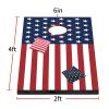 Cornhole Board Set 4x2 Regulation Size Cornhole Set with Carrying Bags & 8 Bean Bags Corn Hole Boards Bean Toss Game for Adults Family Outdoor Lawn Outside Backyard Games view 3