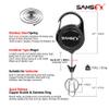SAMSFX MINI Fishing Line Cutters with Retractors, Braid Scissors,Tungsten Line Cutter That Cut Braid, Mono and Fluoro Lines Clean and Smooth Fly Fishing Equipment (Gradient Silver) view 2