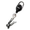 SAMSFX MINI Fishing Line Cutters with Retractors, Braid Scissors,Tungsten Line Cutter That Cut Braid, Mono and Fluoro Lines Clean and Smooth Fly Fishing Equipment (Gradient Silver) view 4