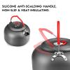 Alocs 1.4L Kettle Teapot, Portable Camping Coffee Pot, Hard-Anodized Aluminum Camping Kettle, Compact Tea Kettle for Stove Top, Outdoor, Hiking, Camping, Picnic and Traveling view 4