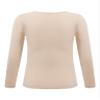Loodgao Unisex Kids Thermal Underwear Tops Long Sleeve Crew Neck T-Shirt Compression Base Layer Undershirt Nude 10-12 Years view 2