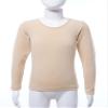 Loodgao Unisex Kids Thermal Underwear Tops Long Sleeve Crew Neck T-Shirt Compression Base Layer Undershirt Nude 10-12 Years view 3