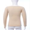 Loodgao Unisex Kids Thermal Underwear Tops Long Sleeve Crew Neck T-Shirt Compression Base Layer Undershirt Nude 10-12 Years view 4
