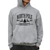 North Pole University Christmas Sweatshirt, Long Sleeve TShirt & Hoodie, Adult and Youth sizes, Mens Christmas Shirts, Christmas Apparel view 1
