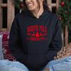 North Pole University Christmas Sweatshirt, Long Sleeve TShirt & Hoodie, Adult and Youth sizes, Mens Christmas Shirts, Christmas Apparel view 4