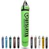 Muay Thai Punching Bag 6ft 150lbs Unfilled Made in USA (Light Green/Black, with D-Ring) view 1