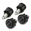 ciciTree M16 Locking Pop Pin Knob Pull-Up Spring for Exercise Bike Adjustment 4Pcs view 2
