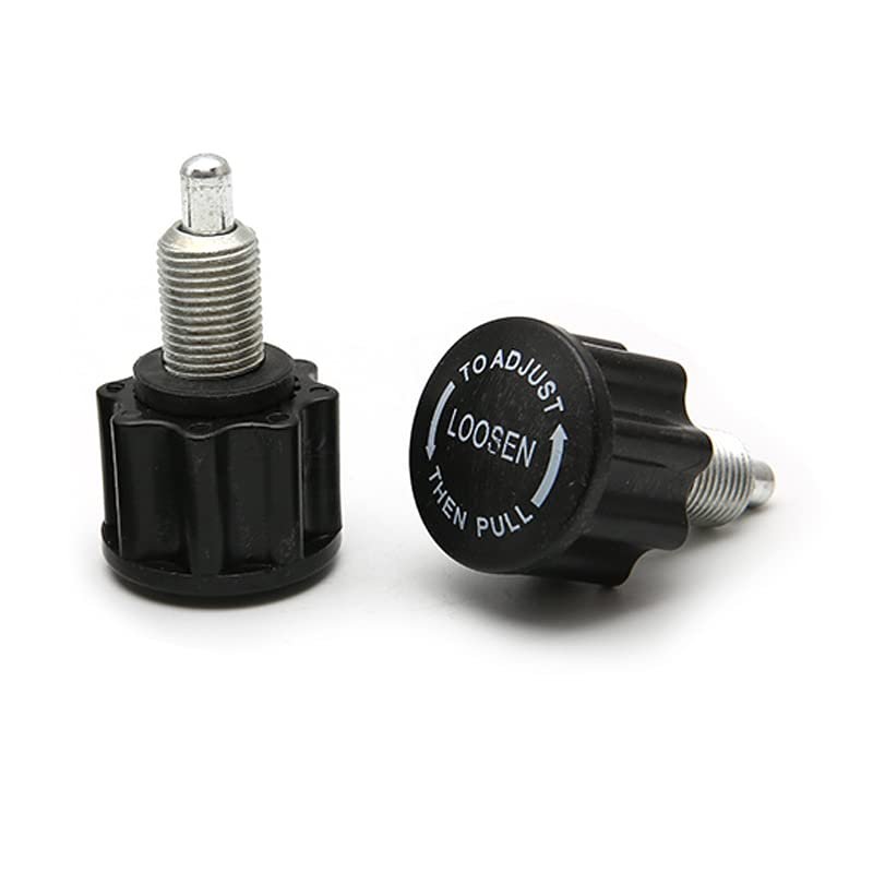 ciciTree M16 Locking Pop Pin Knob Pull-Up Spring for Exercise Bike Adjustment 2Pcs