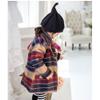 JIAHG Winter Toddler Kids Knit Pointed Hat Slouchy Infants Skull Cap Warm Knitted Beanie for Baby Boys Girls Ages 1-5Y Black view 3