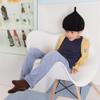 JIAHG Winter Toddler Kids Knit Pointed Hat Slouchy Infants Skull Cap Warm Knitted Beanie for Baby Boys Girls Ages 1-5Y Black view 4
