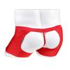 Oludkeph Men's Panties Lingerie Tirm Bulge Pouch Stretchy G-String Bikini Thong Underwear with Garter (Red) view 4