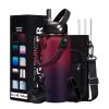 32OZ Insulated Water Bottle with Straw - Spout Lid, Sweat-Proof & BPA-Free Metal Reusable Water Bottles, Wide-Mouth Vacuum Insulated Bottle with Paracord Handle, Bottle Sleeve Bag & Protective Boot view 1