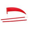 PHYNEDI Chainsaw Man Cosplay Detachable Power Blood Demon Scythe Toy Halloween Cosplay Carnival Party Role Play Props Accessories with Headwear view 2