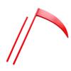 PHYNEDI Chainsaw Man Cosplay Detachable Power Blood Demon Scythe Toy Halloween Cosplay Carnival Party Role Play Props Accessories with Headwear view 3