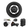 L-faster 12 Inch Bicycle with 250W Hub Motor Front Wheel with Pedal Assist Sensor for Bike Scooter Trolley with tire (24V 250W Black) view 1