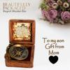 to My Son Compass with Wooden Box-Mom to Son CompassMother to Son Gifts-Graduation Day Gifts for Son-Hiking Backpacking Compass-Birthday Confirmation Students Baptism Communion Compass for Women Men view 4