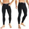 TELALEO 4 Pack Men's Compression Pants Leggings Sports Tights Athletic Baselayer Workout Running Black/Charcoal XL/02 view 2