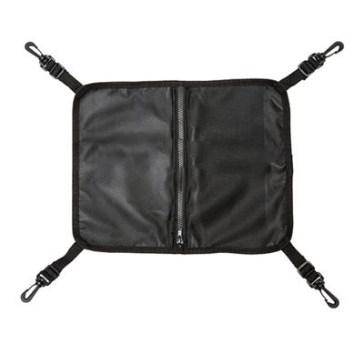 Jaugufiy Mesh Deck Bag for Stand Up Paddleboard, Surfboard, Kayak - Black, One Size