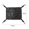 Jaugufiy Mesh Deck Bag for Stand Up Paddleboard, Surfboard, Kayak - Black, One Size view 2