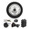 12 Inch Bicycle With 250W Hub Motor Front Wheel With Pedal Assist Sensor For bike Scooter Trolley With tire (36V 250W Silver)