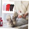 Tofficu 3pairs Self-heating Socks Comfortable Breathable Thermal Socks for Men Women of Mid-calf Warm for Skiing Climbing and Outdoor Activities view 2