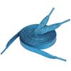 5Chaos Glitter Metallic Sparkle Shoelaces, Sparkly Shiny Shoe Laces for Women Kids Girls Men, Fun Funky Shoestring with Aglets 1Pair (28" (70CM), Metallic Blue) view 1
