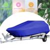 ELVONS Heavy Boat Cover, 600d Material Trailerable Multi-Size Boat Cover Dustproof and Anti-Aging Boat Cover Fits V-Boats, Trimarans, Speedboats, Bass Boats,Blue,19~21ft(770cm*480cm) view 3