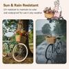 GRANNY SAYS Bike Basket, Wicker Basket for Bike, Hand-Woven Bicycle Basket, Detachable Wicker Front Handlebar Bike Basket view 2