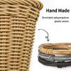 GRANNY SAYS Bike Basket, Wicker Basket for Bike, Hand-Woven Bicycle Basket, Detachable Wicker Front Handlebar Bike Basket view 3