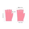 YOLAI Lady Stretchy Wool Knitted Gloves for Women Winter Writing Gloves Half Finger Mittens (F, One Size) view 3