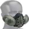 Aifordge Cool Half Face Masks Tactical Helmet Masks with Tactical Goggles Lower Face Airsoft Masks view 2