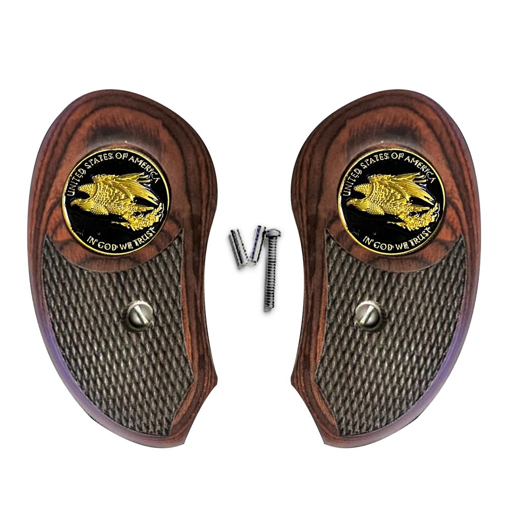 Bond Arms Derringer Grips Rosewood Eagle Grips XL