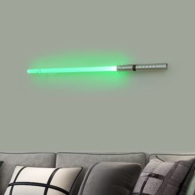BYTOTU Lightsaber Wall Mount - Stand & Display for Lightsabers, Swords - Transparent (1 Set)