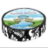 Country Brook Design - Black Hawaiian Photo Quality Polyester (3/4 Inch, 10 Yards) view 1