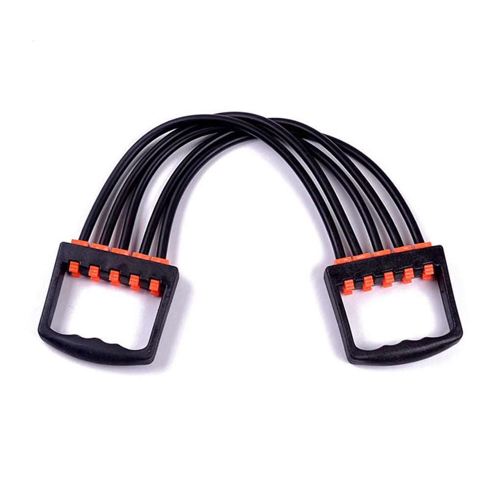 SagaSave Chest Expander for Chest Arm Legs Shoulder Back Muscles Training, Chest Exerciser for Men Women