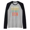 Funny Personalized Name Shirt Of Course I'm Right I'm Ken Raglan Baseball Tee view 1