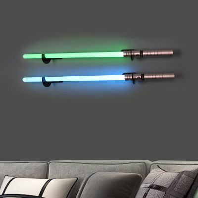 BYTOTU Lightsaber Wall Mount, Lightsaber Stand ,Suitable for Lightsaber Stand, Lightsaber Display Swords, Light Saber, Sword, Wall Bracket-black2 sets