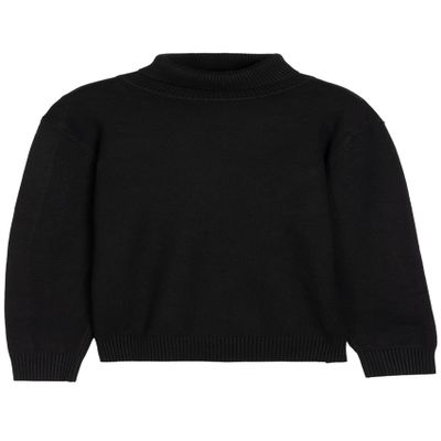 X RAY Boys Turtleneck Sweater, School Uniform Big Boys' & Little Kids Youth Turtle Neck Long Sleeve Pullover, Black, X-Small (5)