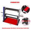 BELUND 2tier Dumbbell Rack Stand, Adjustable Dumbbell Bench Steel Kettlebell Barbell Display Stand Ideal for Health Clubs and Home Gyms,Stand Only view 2