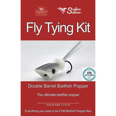 Flymen Fishing Company Fly Tying Kits DB Baitfish Popper